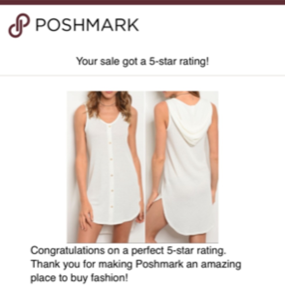 LAST 1!  Small ! Waffle Knit Dress in Ivory! - Picture 4 of 7